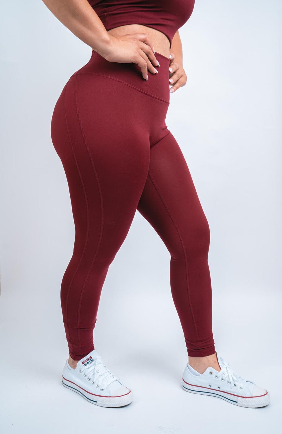 Fearless Leggings "Burgundy"